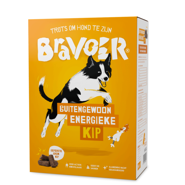 Buitengewoon Energieke Kip (Geperst)