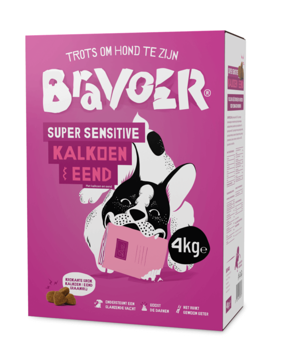 Super Sensitive Kalkoen & Eend (Krokant)