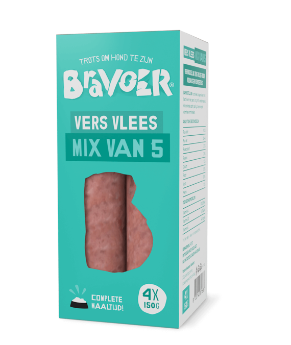 Vers Vlees Mix van 5