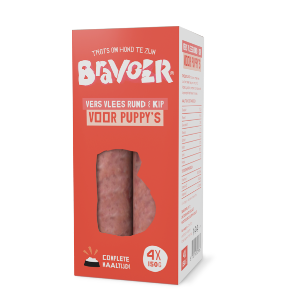 Vers Vlees Rund & Kip - Puppy